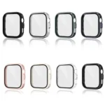 Tempered Film Integrated PC Watch Protective Case - Image 2