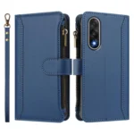 Magnetic Closure 9 Card Slots Zipper Leather Case with Hand Strap, For OnePlus Ace 5 Ultra, For OnePlus Ace 5 Racing, For OnePlus 13T 5G - Image 2