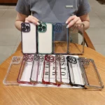 Electroplating Space TPU Four-corner Shockproof Phone Case with Lens Film, For iPhone 16 Pro Max - Image 2