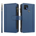 Magnetic Closure 9 Card Slots Zipper Leather Case with Hand Strap, For OPPO A16E / A16K / A35 2021 / A15S, For OPPO Find X5 Pro, For OPPO Find X5 - Image 2