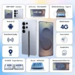 S25 Ultra / Q25, 4GB+64GB, 6.75 inch Android 12 MTK6762 Octa Core, Network: 4G, Dual SIM, with Stylus Pen - Image 3