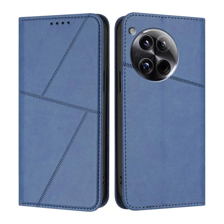 Strong Magnetic Frosted Flip Leather Phone Case, For OnePlus 12, For OnePlus Nord 3