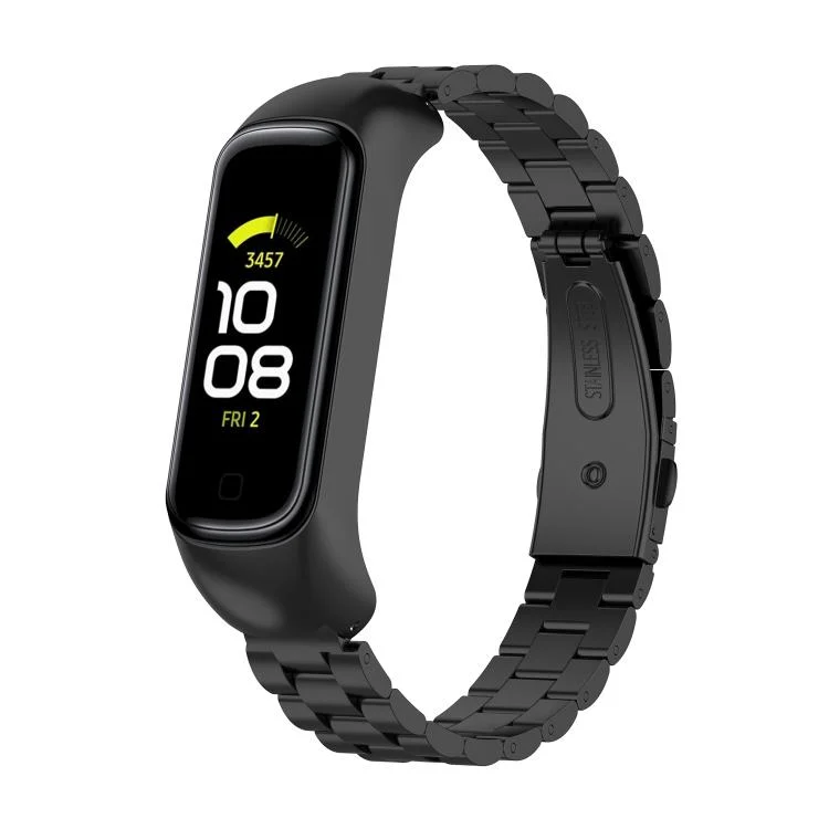 xDfind Metal Frame Integrated Three-beads Steel Watch Band