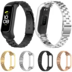 xDfind Metal Frame Integrated Three-beads Steel Watch Band - Image 2