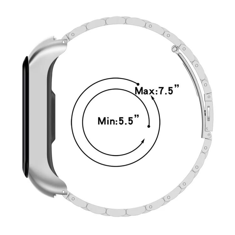 EDA0080105_B2.webp xDfind Metal Frame Integrated Three-beads Steel Watch Band - Image 3