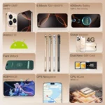 A16 Pro Max / PDA89-B, 4GB+64GB, 6.58 inch Android 10 MTK6739 Quad Core, Network: 4G, OTG, Dual SIM - Image 3