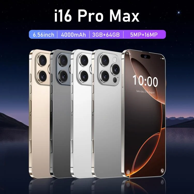 EDA0080140_B1.webp I16 Pro Max / RAi3, 3GB+64GB, 6.56 inch Android 10 MTK6739 Quad Core, Network: 4G, Dual SIM - Image 2