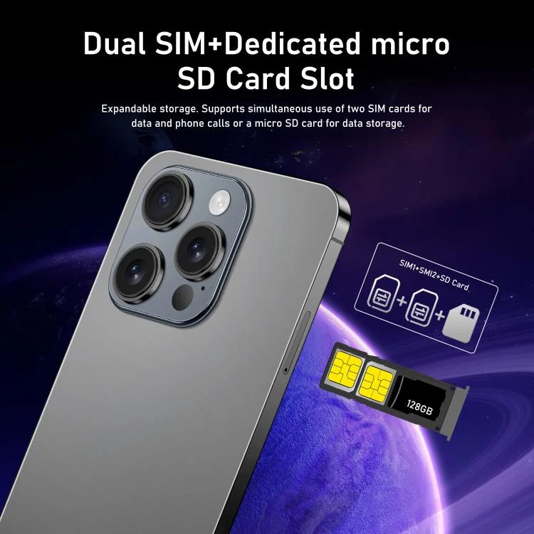 EDA0080140_B13.webp I16 Pro Max / RAi3, 3GB+64GB, 6.56 inch Android 10 MTK6739 Quad Core, Network: 4G, Dual SIM - Image 14