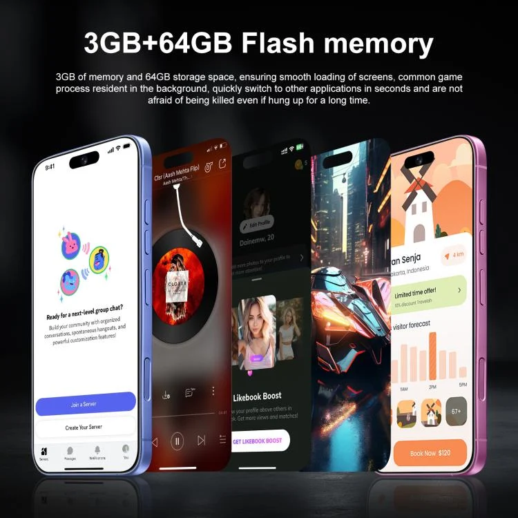 EDA0080149_B7.webp I16 Plus / RAi5, 3GB+64GB, 6.56 inch Android 10 MTK6739 Quad Core, Network: 4G, Dual SIM - Image 8