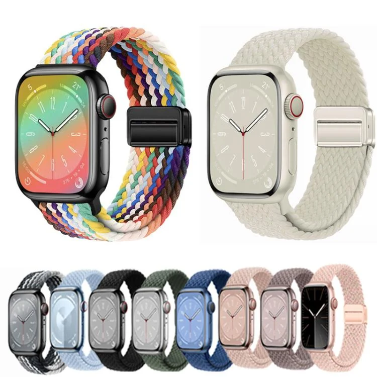 EDA0080165_B1.webp xDfind Magnetic Buckle Loop Woven Watch Band, For Apple Watch 46mm / 49mm / 45mm / 44mm, For Apple Watch 42mm / 41mm / 40mm / 38mm - Image 2