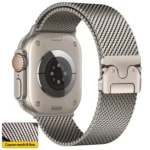 xDfind Umbrella Buckle Think Mesh Milanese Stainless Steel Watch Band, Think Mesh