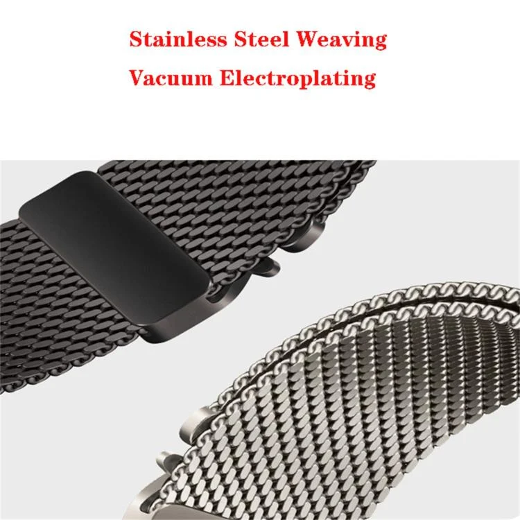 EDA0080190_B3.webp xDfind Umbrella Buckle Think Mesh Milanese Stainless Steel Watch Band, Think Mesh - Image 4