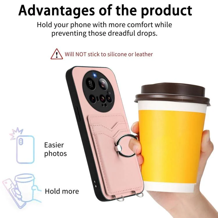 EDA008024602A_2.webp R20 Ring Card Holder Phone Case, For Xiaomi 15 Ultra, For Xiaomi Poco X7 Pro - Image 3