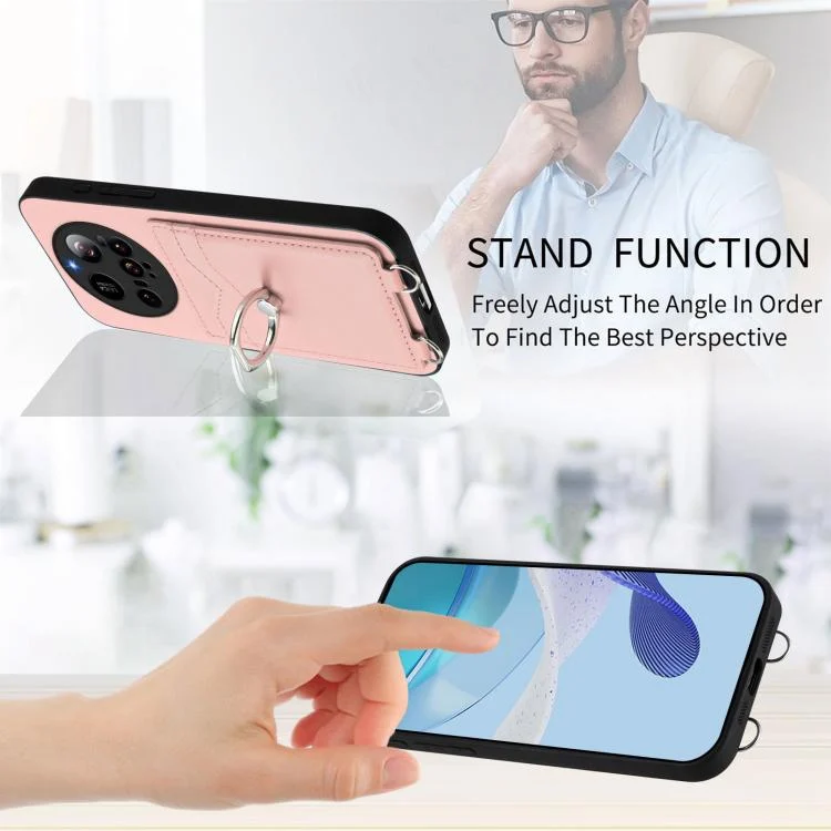 EDA008024602A_3.webp R20 Ring Card Holder Phone Case, For Xiaomi 15 Ultra, For Xiaomi Poco X7 Pro - Image 4