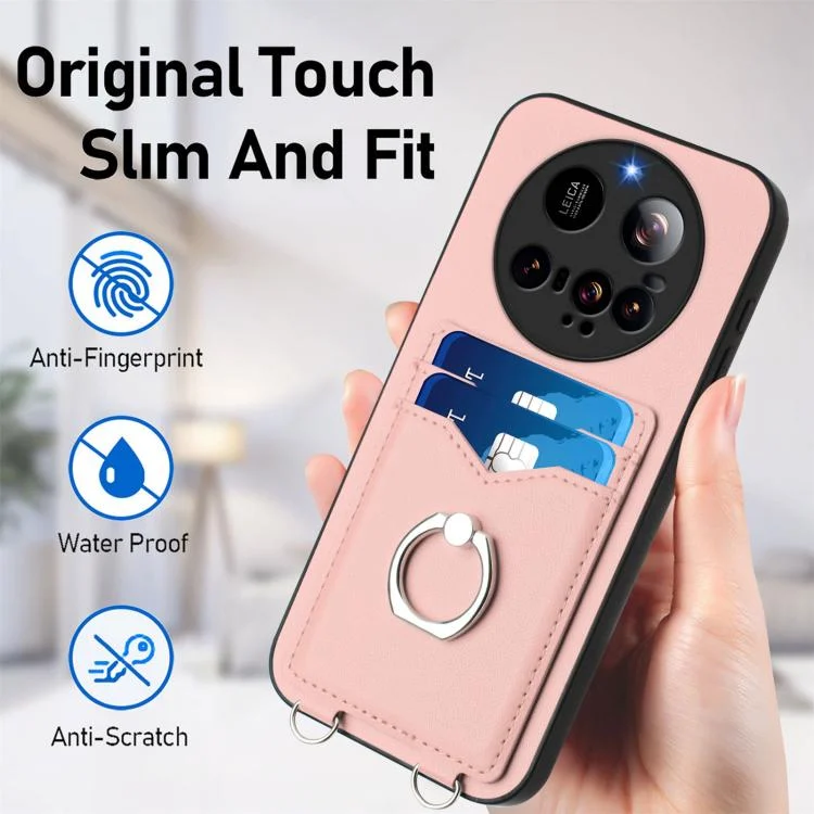 EDA008024602A_4.webp R20 Ring Card Holder Phone Case, For Xiaomi 15 Ultra, For Xiaomi Poco X7 Pro - Image 5