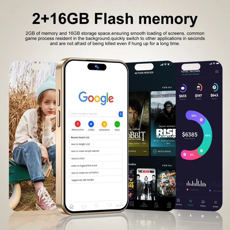 EDA0080260_B7.webp S25 Mini / ZKM10, 2GB+16GB, 4.0 inch Android 10 MTK6580M Quad Core, Network: 3G, Dual SIM - Image 8
