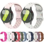 Eco-Friendly Granular Colorful Dots Silicone Watch Band - Image 2