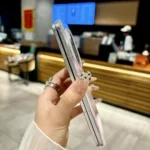 Magnetic Axis Pearlescent Shell Texture MagSafe Phone Case, For OPPO Find N5, For OPPO Find N3 - Image 3