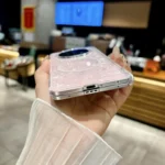 Magnetic Axis Pearlescent Shell Texture MagSafe Phone Case, For OPPO Find N5, For OPPO Find N3 - Image 4