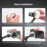 Magnetic MagSafe Adapter Phone Holder For DJI Osmo Mobile 6 / 7 / 7P - Image 10