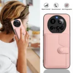 Button Card Bag RFID Anti-theft Phone Case, For Xiaomi 15 Ultra, For Xiaomi Poco X7 Pro - Image 7