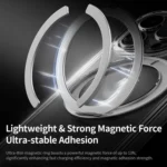 ROCK JingDun Series Clear Rotating MagSafe Holder PC Hybrid TPU Phone Case, For iPhone 16 Pro Max, For iPhone 16 Pro - Image 7