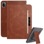 Multifunctional Wristband Leather Tablet Case, For Xiaomi Pad 5 / 5 Pro