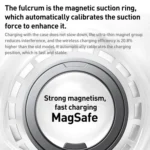 Solid Color 360 Degree Rotating Holder MagSafe Magnetic Phone Case, For iPhone 15 Pro Max - Image 9