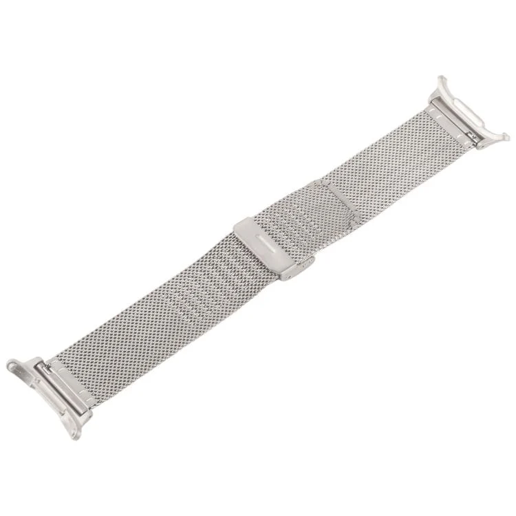 EDA008057701A_3.webp Integrated Buckle Embossed Milanese Metal Watch Band - Image 7