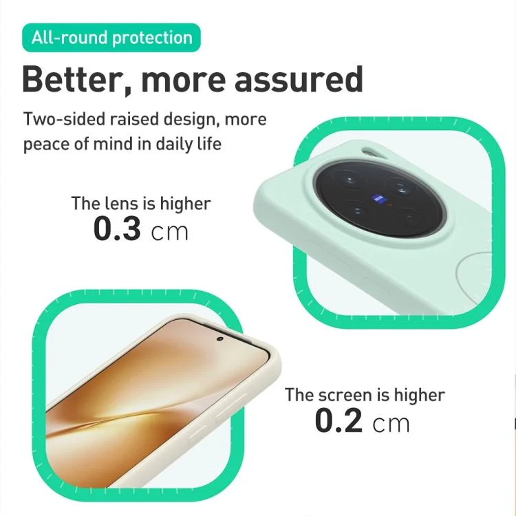 EDA0080594_B4.webp Liquid Silicone Thin Circle MagSafe Phone Case, For vivo X200s, For vivo X200 Ultra - Image 5
