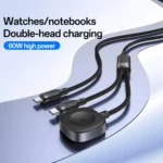 Yesido CA136C 60W USB-C / Type-C to Type-C & iWatch 2 in 1 Charging Cable - Image 2