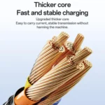 Yesido CA136L 27W USB-C / Type-C to 8 Pin & iWatch 2 in 1 Charging Cable - Image 8