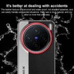 Camera Design Diamond Texture Leather PC Phone Case, For vivo X200s, For vivo X200 Ultra, For vivo X200, For vivo X200 Pro mini, For vivo X200 Pro - Image 8