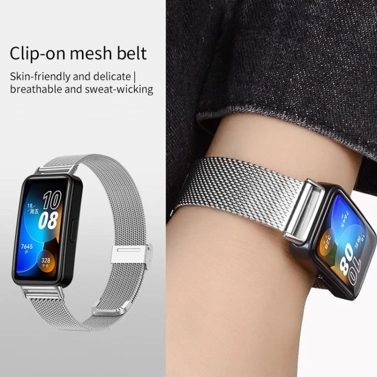 EDA0080971_B5.webp xDfind Milanese Metal Buckle Watch Band - Image 6
