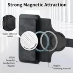 CaseNeo MagSafe RFID Anti-theft Zipper Wallet Retro Leather Phone Case, For Xiaomi 14T Pro, For Xiaomi 14T, For Xiaomi 13T / 13T Pro 5G - Image 6