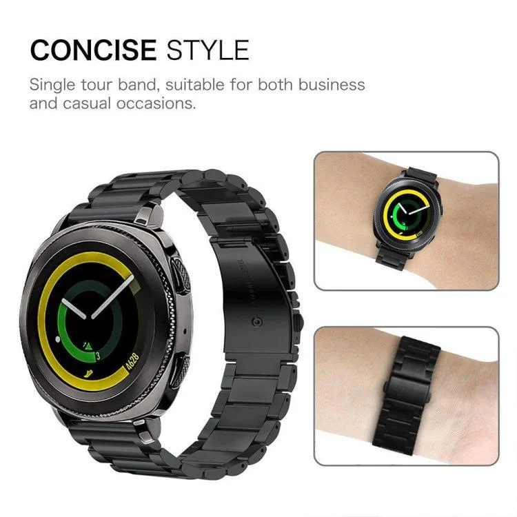 EDA0081142_B6.webp xDfind Three Beads Stainless Steel Watch Band - Image 7