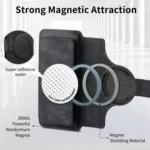 CaseNeo MagSafe RFID Anti-theft Zipper Wallet Retro Leather Phone Case, For OnePlus 11 - Image 8