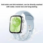 Nail Buckle Solid Color Silicone Watch Band - Image 5