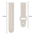 Nail Buckle Solid Color Silicone Watch Band - Image 7