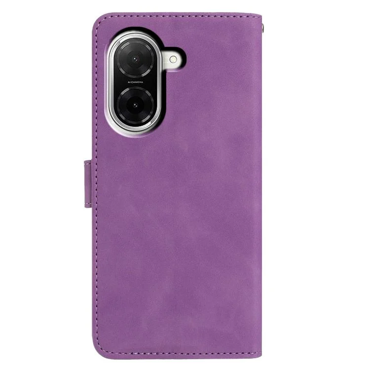 EDA008122403A_2.webp Moonlit Butterfly Dance Pattern Embossed Leather Phone Case, For Redmi A5 4G EU 173.3mm, For Redmi A5 4G 171.7mm - Image 3