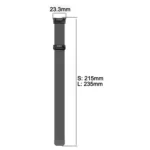 For Fitbit Charge 6 / 5 xDfind Milanese Magnetic Metal Watch Band - Image 6
