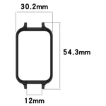PC Ear Half Coverage Watch Protective Frame - Image 3