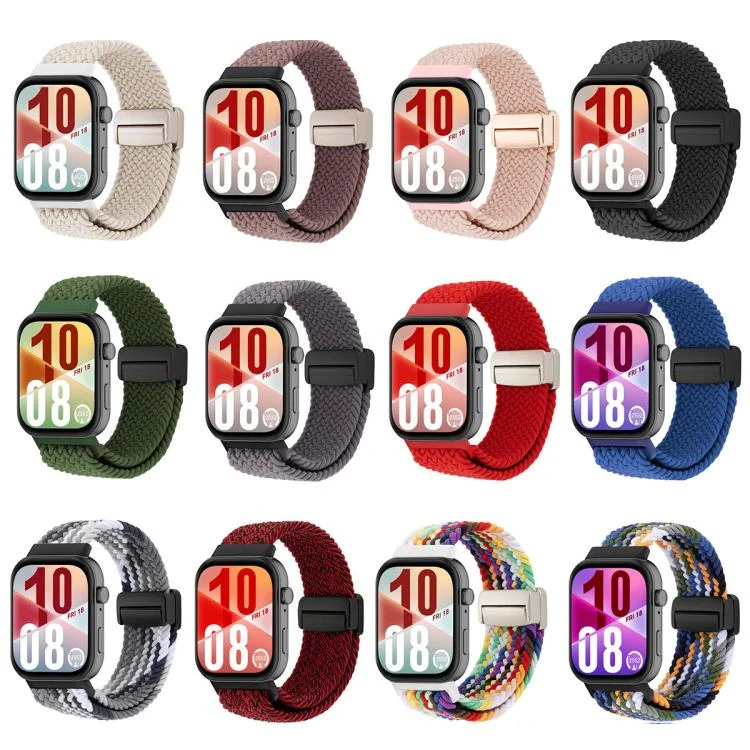 EDA0081338_B2.webp Magnetic Buckle Loop Woven Watch Band - Image 3