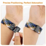 Magnetic Buckle Loop Woven Watch Band - Image 8
