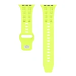 Dual-row Breathable Silicone Watch Band, For Apple Watch 46mm / 49mm / 45mm / 44mm - Image 4