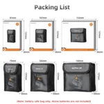 Sunnylife Battery Explosion-proof Safe Bag Protective Li-Po Safe Bag - Image 8