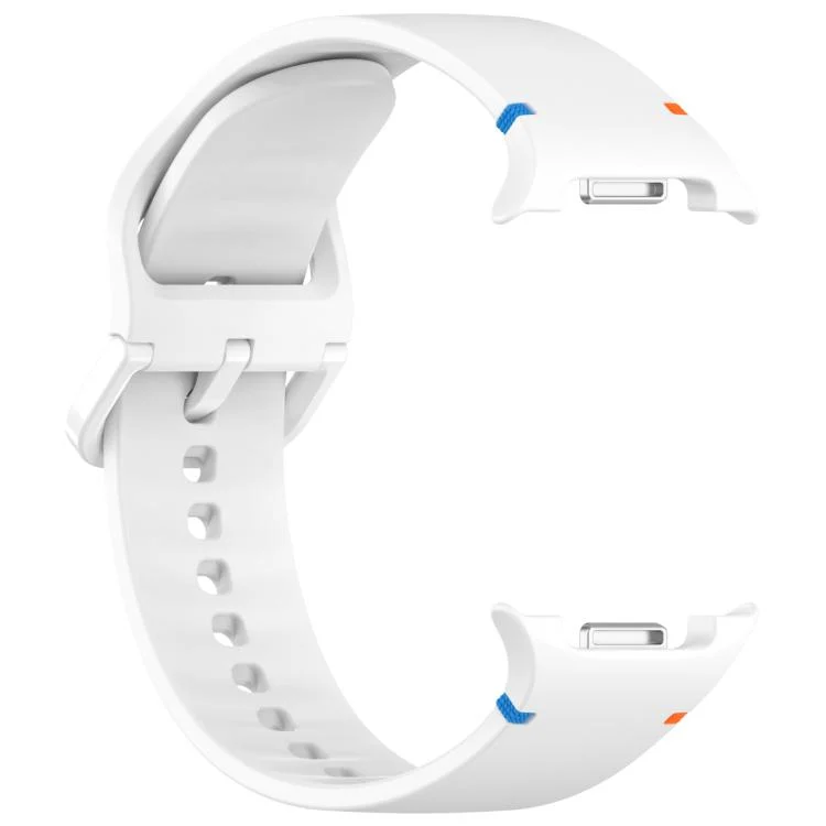 EDA008147002A_3.webp For Samsung Galaxy Watch8 Classic 46mm / Watch8 44mm / 40mm xDfind Stitched Solid Color Silicone Watch Band - Image 11