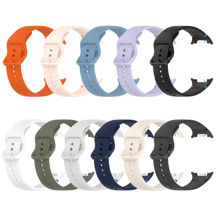 EDA0081470_B7.webp For Samsung Galaxy Watch8 Classic 46mm / Watch8 44mm / 40mm xDfind Stitched Solid Color Silicone Watch Band - Image 8