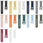 For Samsung Galaxy Watch8 Classic 46mm / Watch8 44mm / 40mm xDfind Wavy Grain Stitched Silicone Watch Band - Image 4