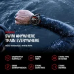 Zeblaze Stratos 4 Rugged Outdoor GPS Smart Watch 1.43 inch Screen 5 ATM & IP69K - Image 8